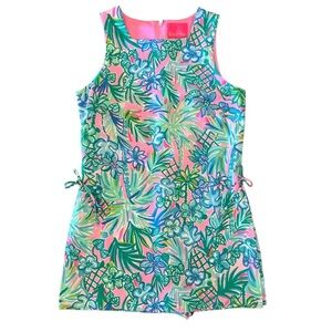 Lilly Pulitzer Vibrant Tropical Print Romper